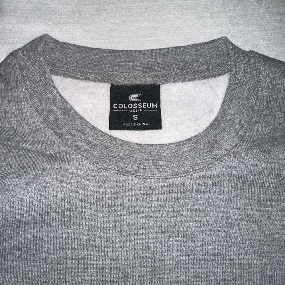 Mizzou Tigers Colosseum Arch & Logo Crew Neck Sweatshirt - Heather Gray - Picture 3 of 3
